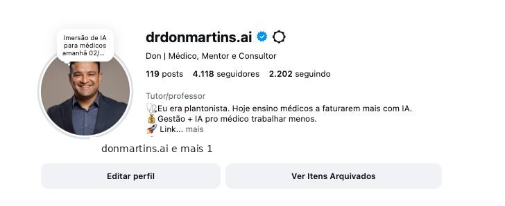Instagram do Don
